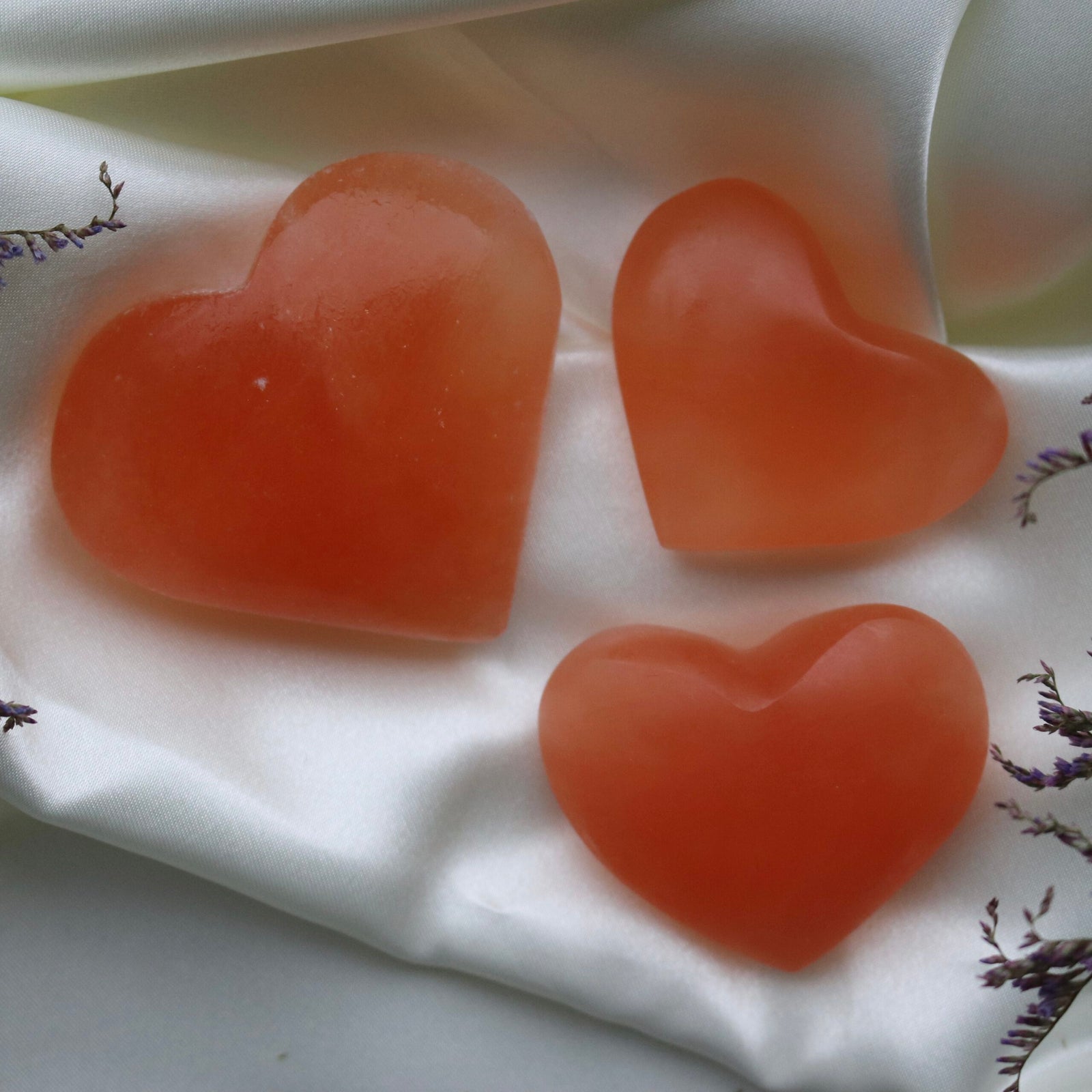 oranje seleniet hart